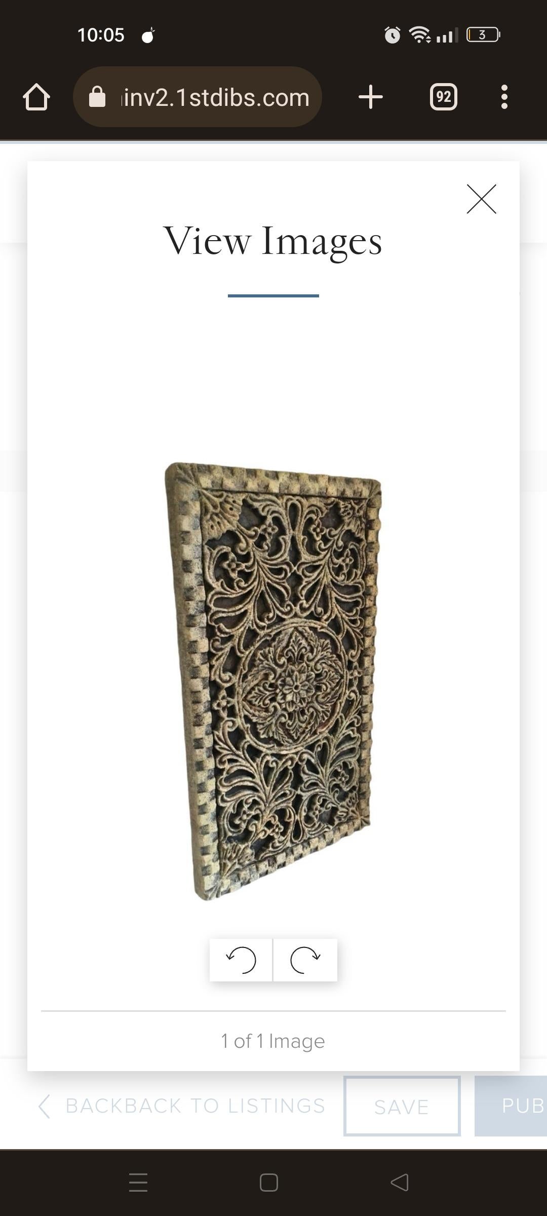 
Dies ist eine seltene dekorative künstlerische Wandtafel für die Luxuswohnung. Diese antike, rustikale Kalksteintafel stammt aus einem französischen Schloss und ist noch in tadellosem Zustand. Die kunstvoll handgeschnitzte Intarsienplatte kann als