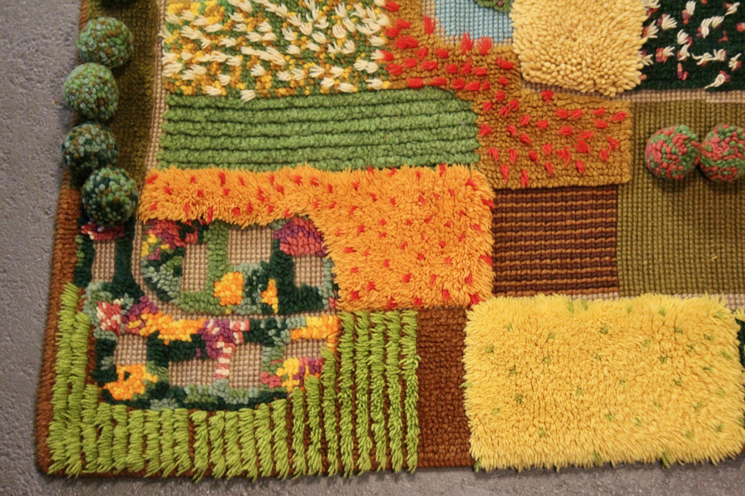 Dekorativer Wandteppich im Zustand „Gut“ im Angebot in grand Lancy, CH