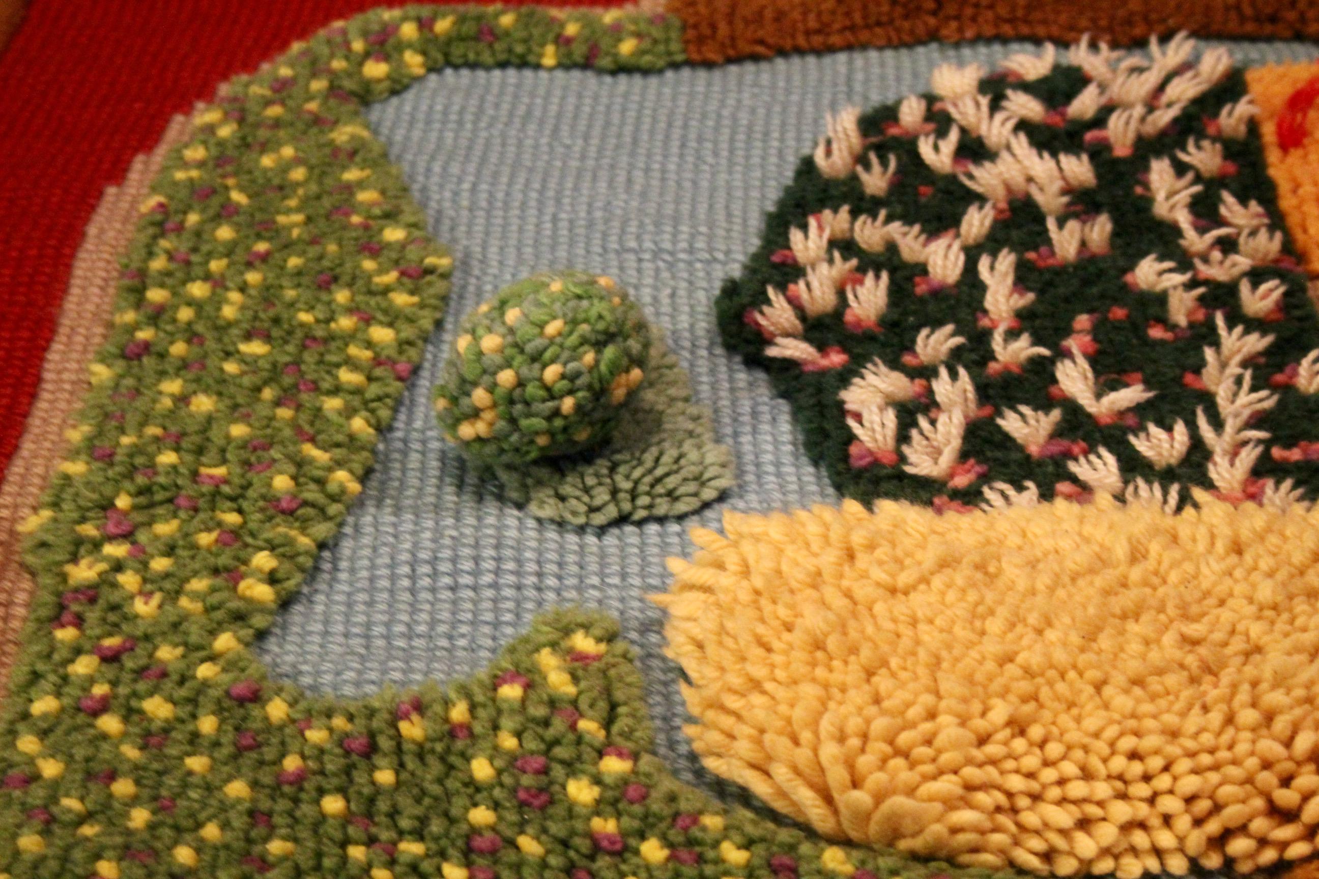 Dekorativer Wandteppich im Angebot 3