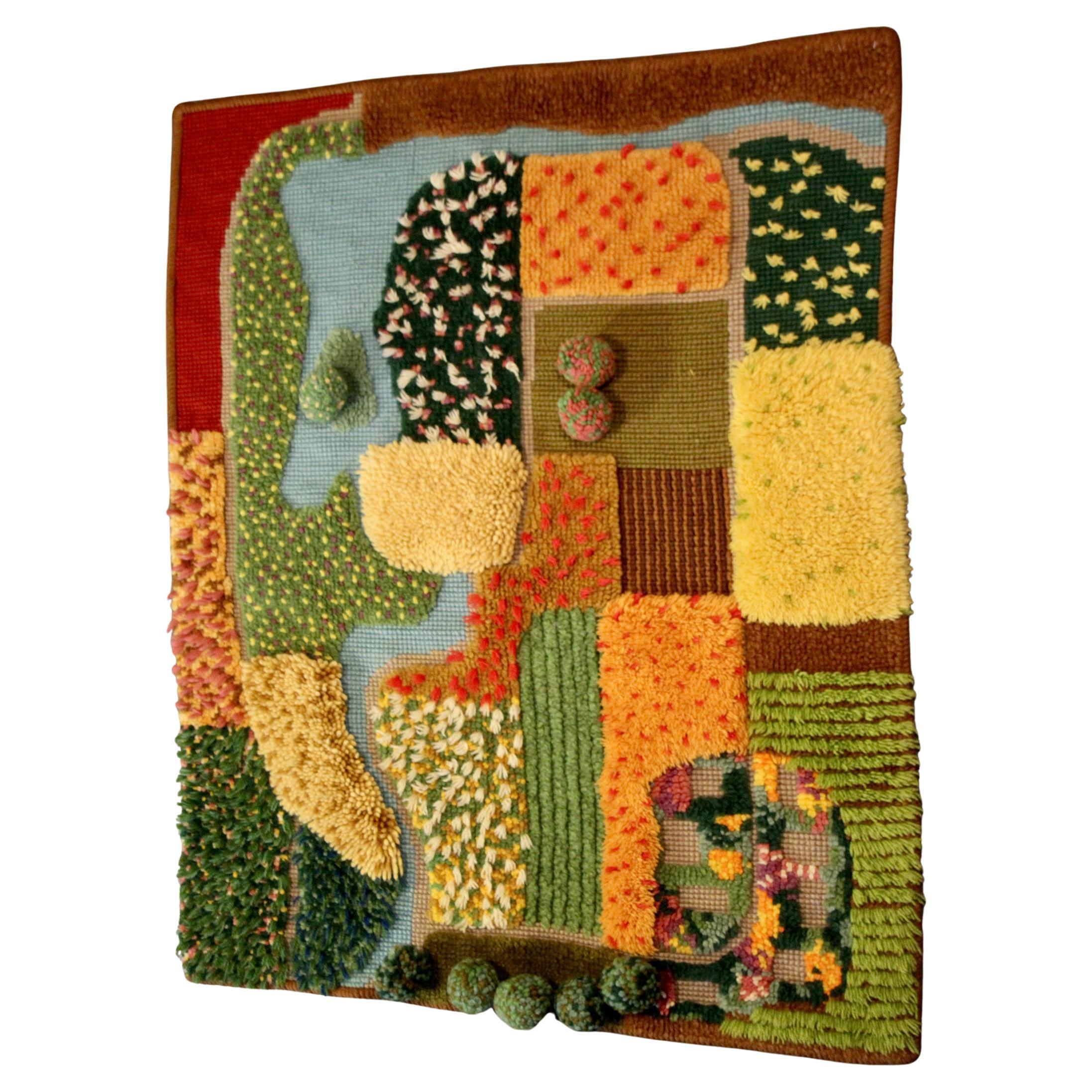 Dekorativer Wandteppich