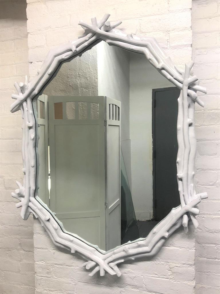 white decorative mirrors