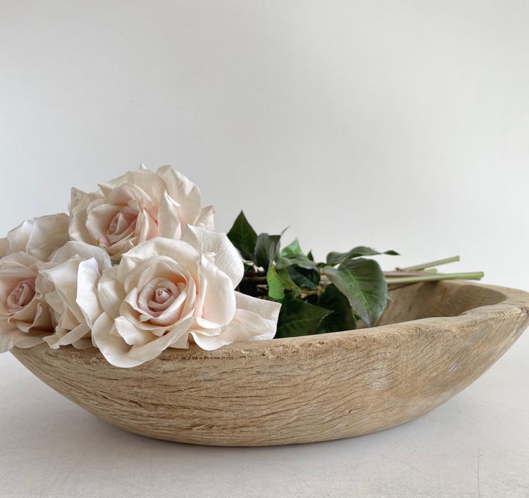 Decorative Wood Bowl For Sale at 1stDibs