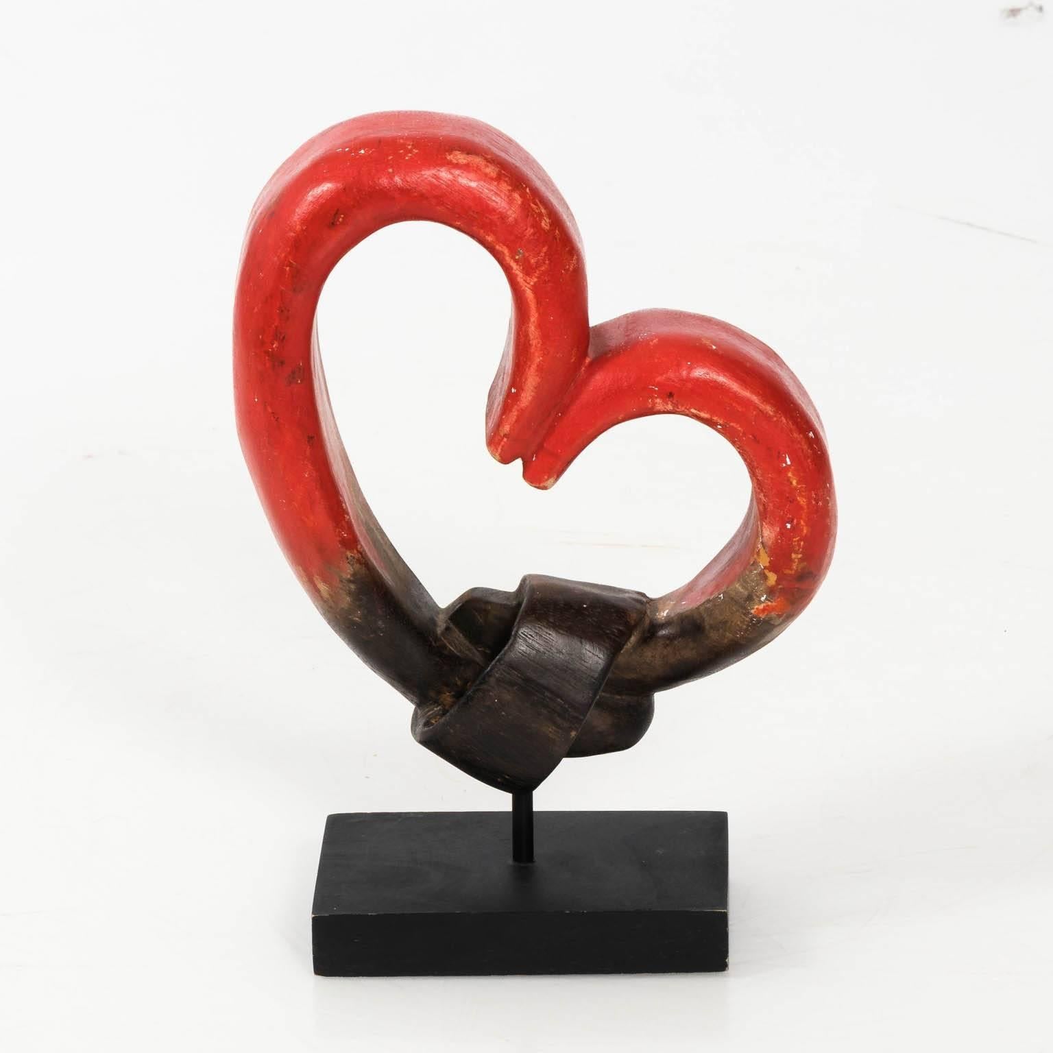 Industrial Decorative Wood Heart