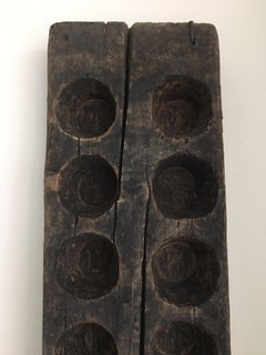 Decorative Wood Mold from Mexico, 1970s
