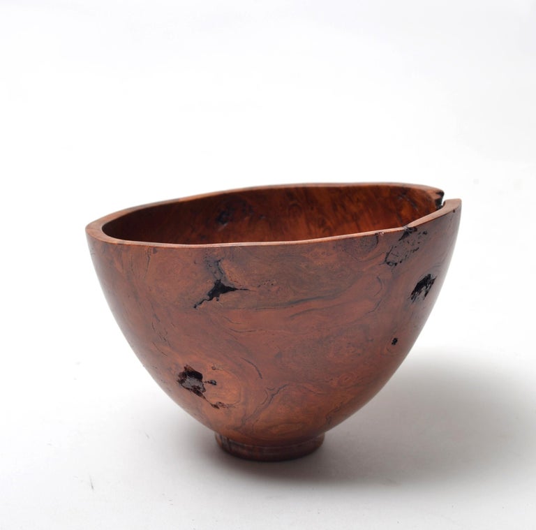 Decorative Wooden Bowl by Dustin Coates For Sale at 1stdibs