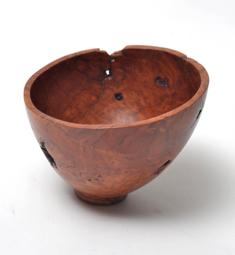 Decorative Wooden Bowl by Dustin Coates For Sale at 1stdibs