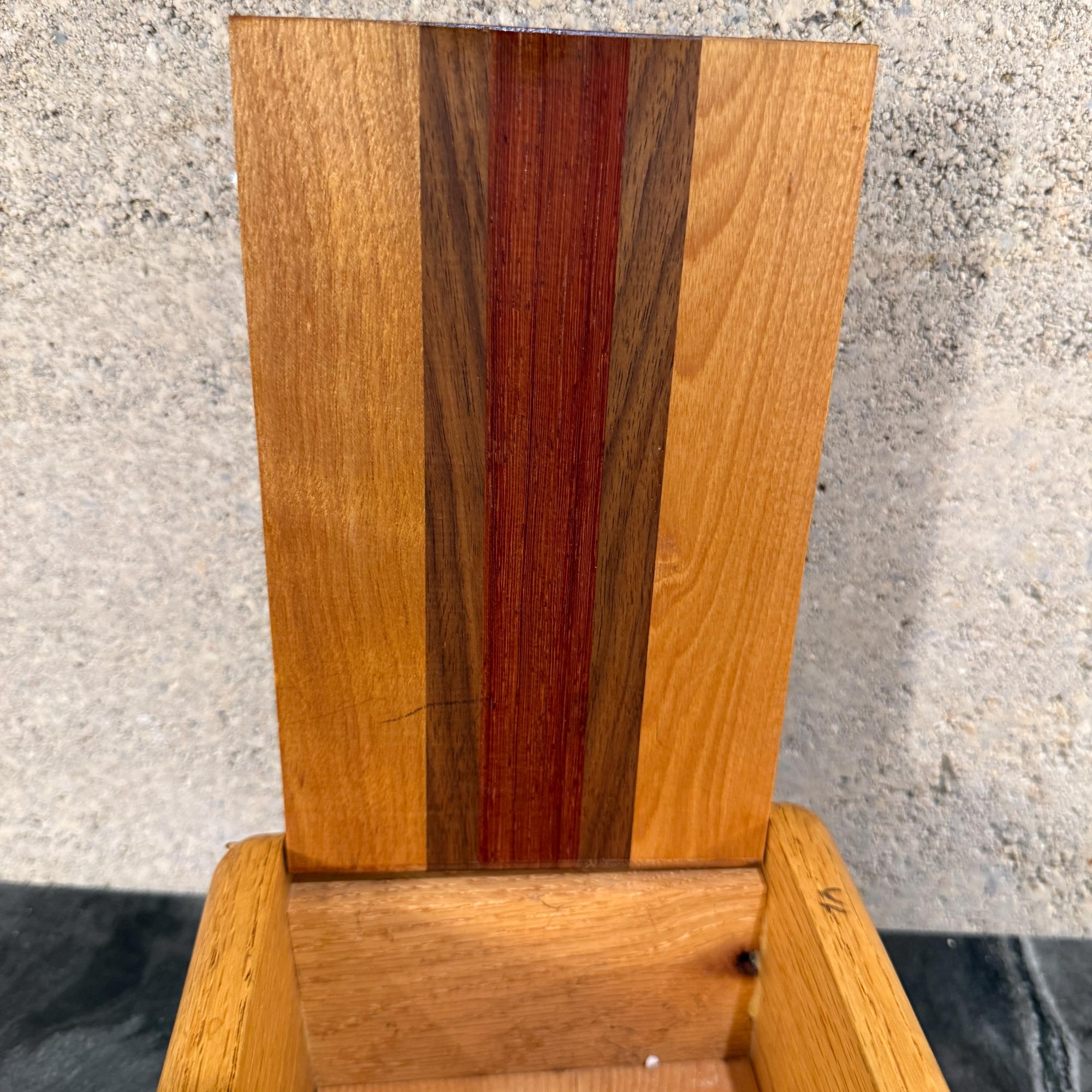 Decorative Wooden Box Attributed Dean Santner Studio Organic Modern For Sale 6