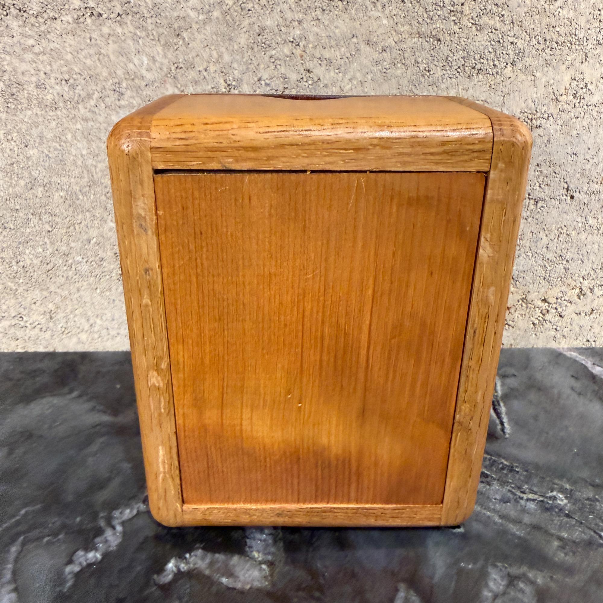 Decorative Wooden Box Attributed Dean Santner Studio Organic Modern For Sale 8