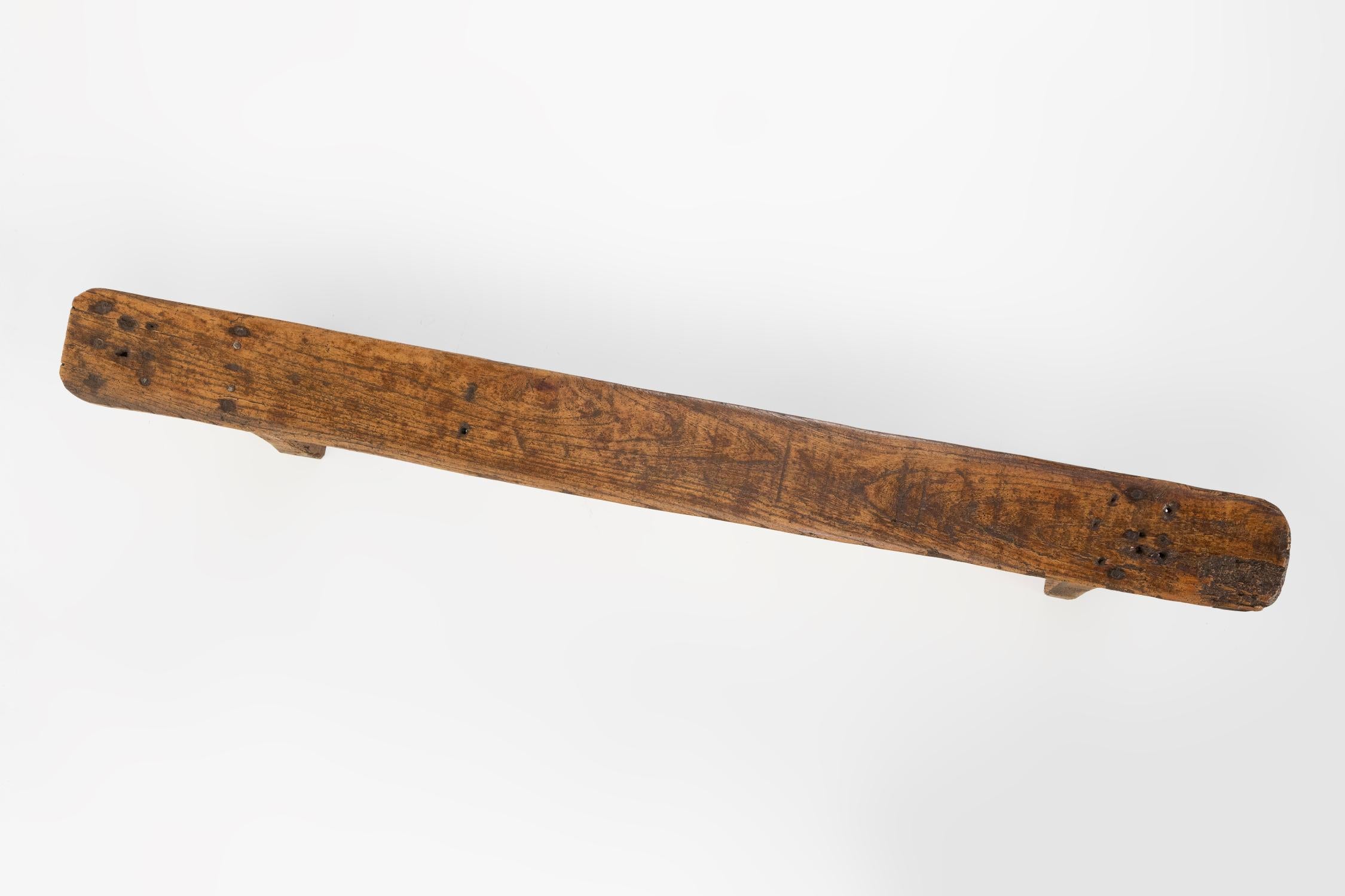 Panca bassa decorativa in legno, Francia, 1850 ca. 1850 in vendita 2
