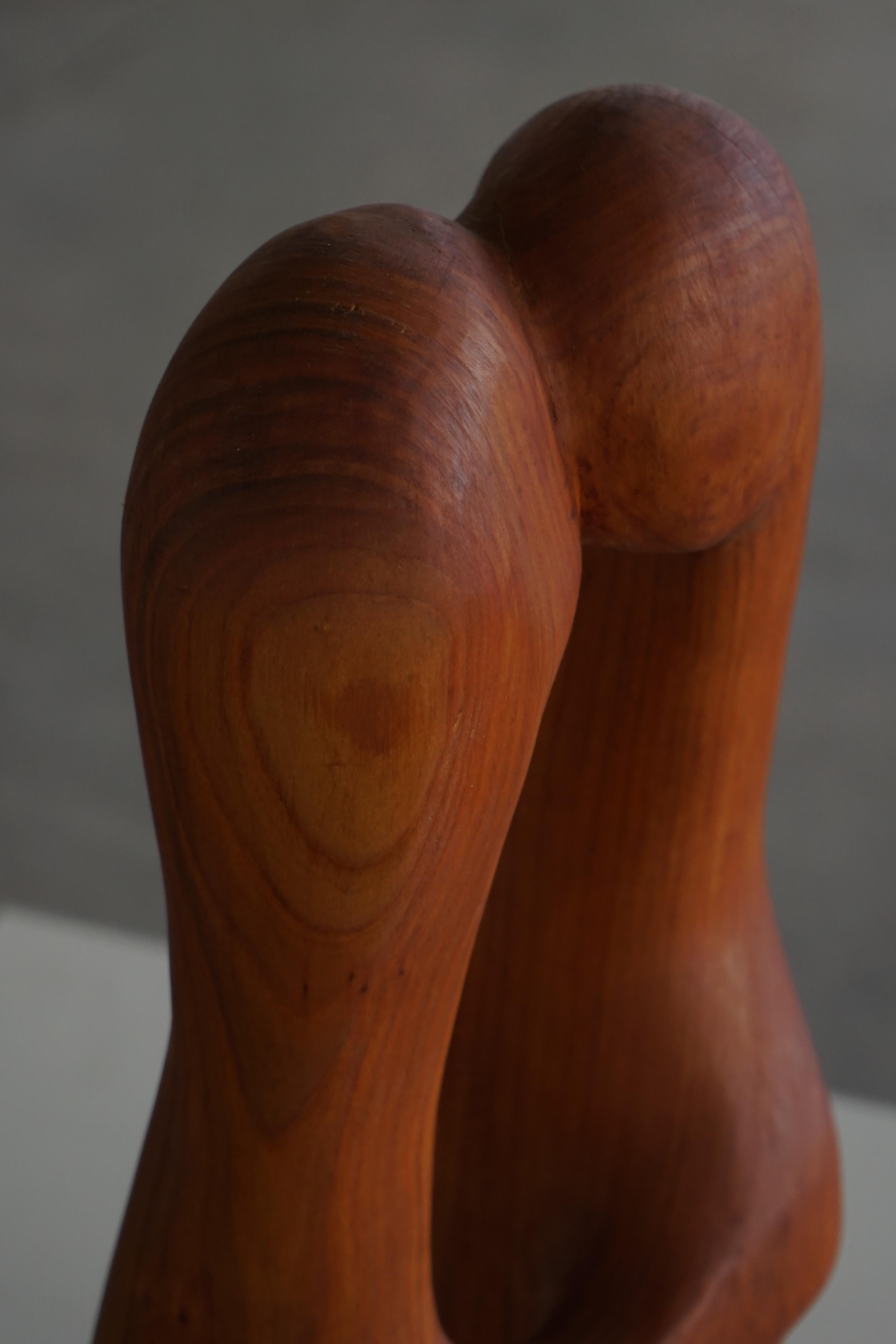 Danois Sculpture décorative en bois 