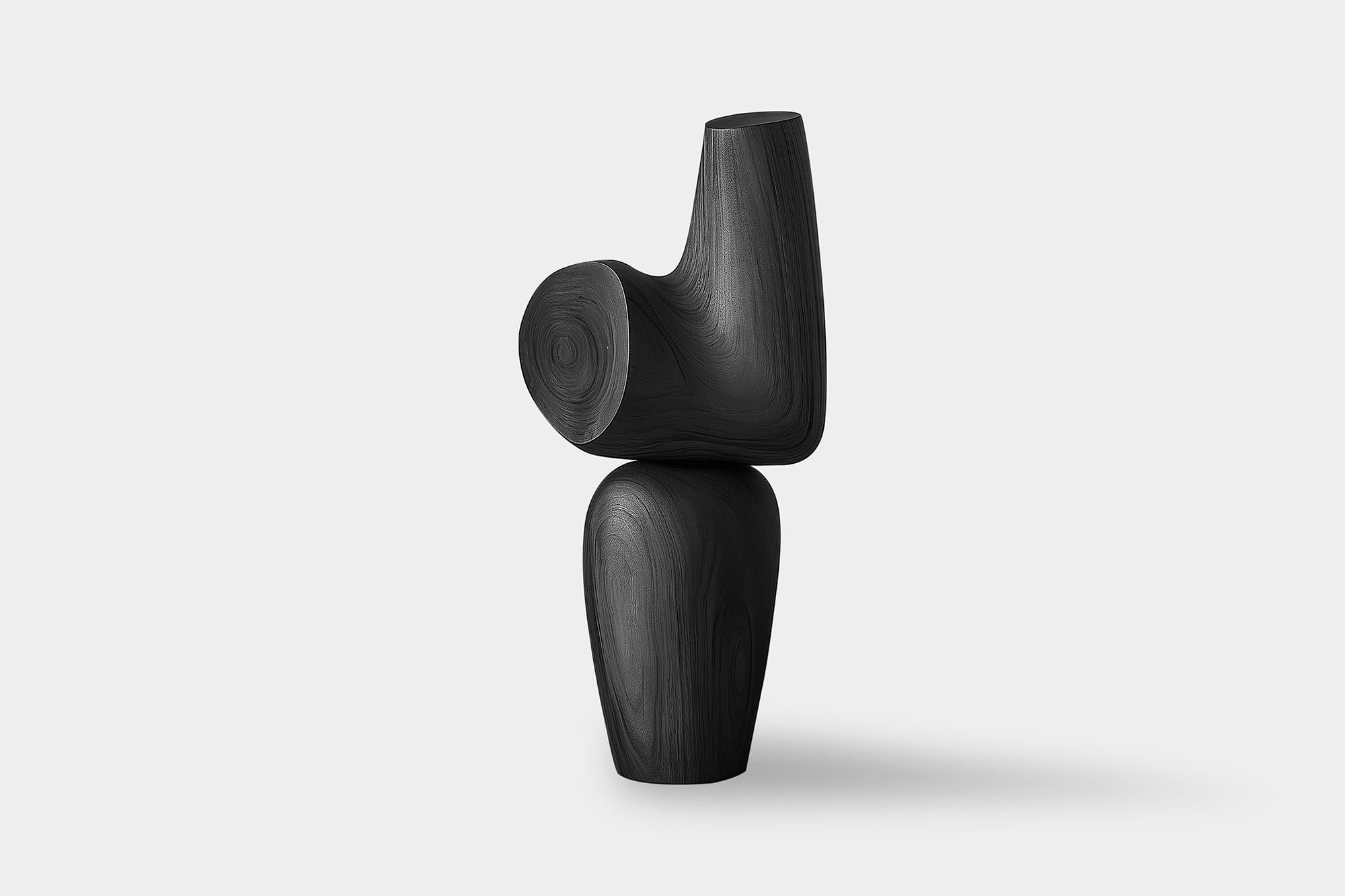 Messicano Scultura decorativa in legno Lull No87 di NONO - Un pezzo forte per la casa moderna in vendita