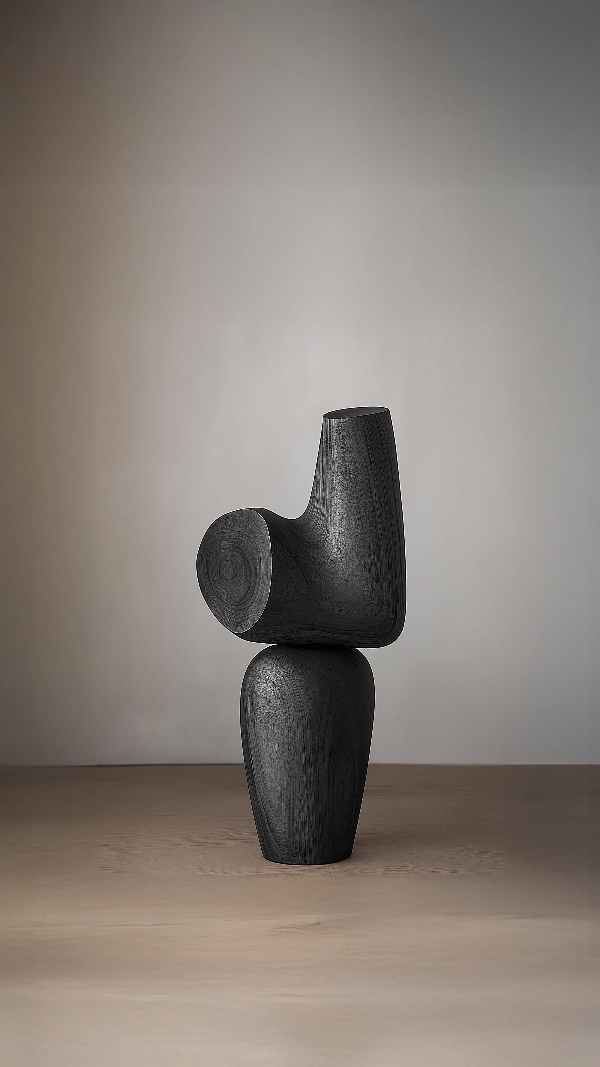 XXI secolo e contemporaneo Scultura decorativa in legno Lull No87 di NONO - Un pezzo forte per la casa moderna in vendita