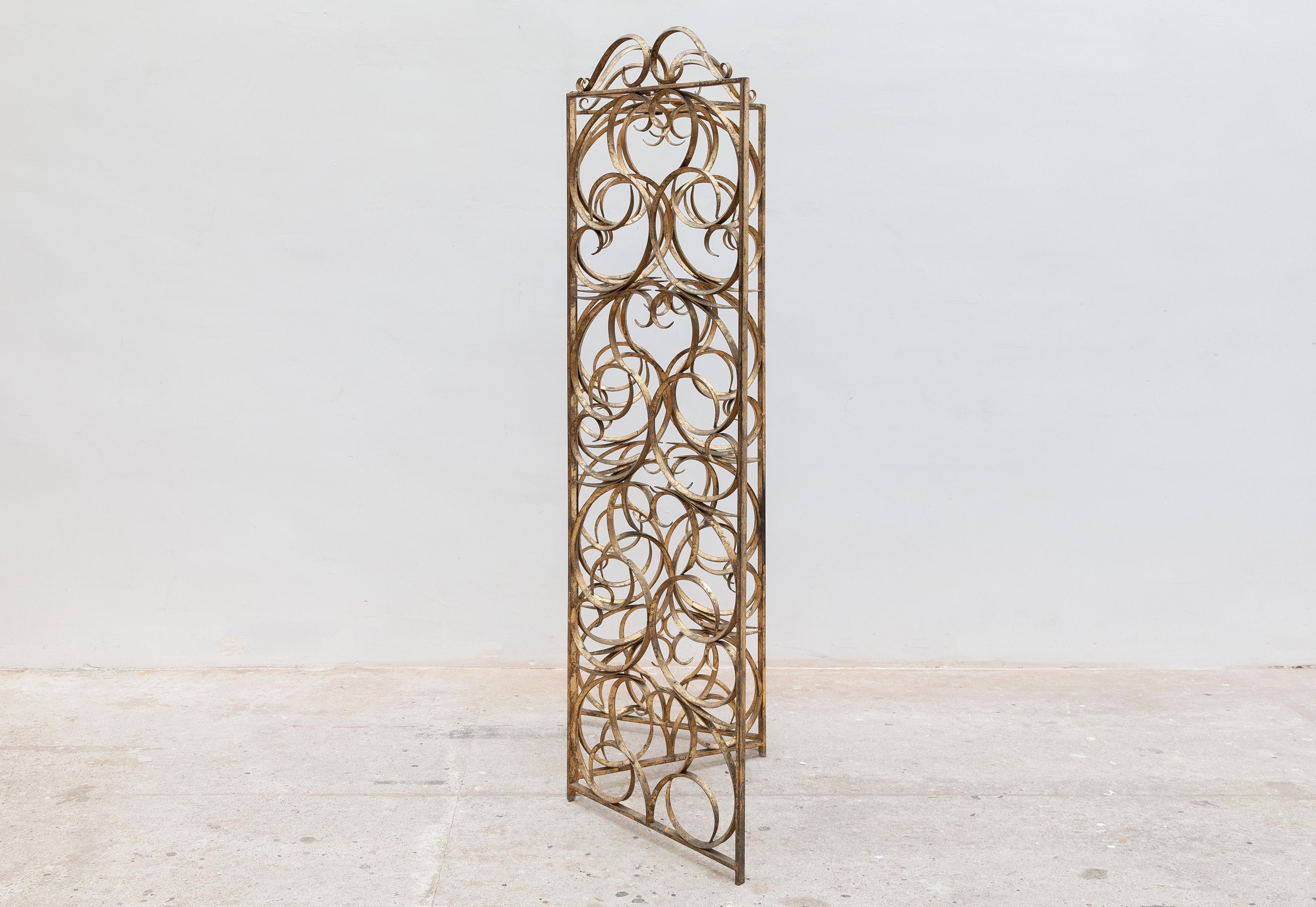 iron room divider