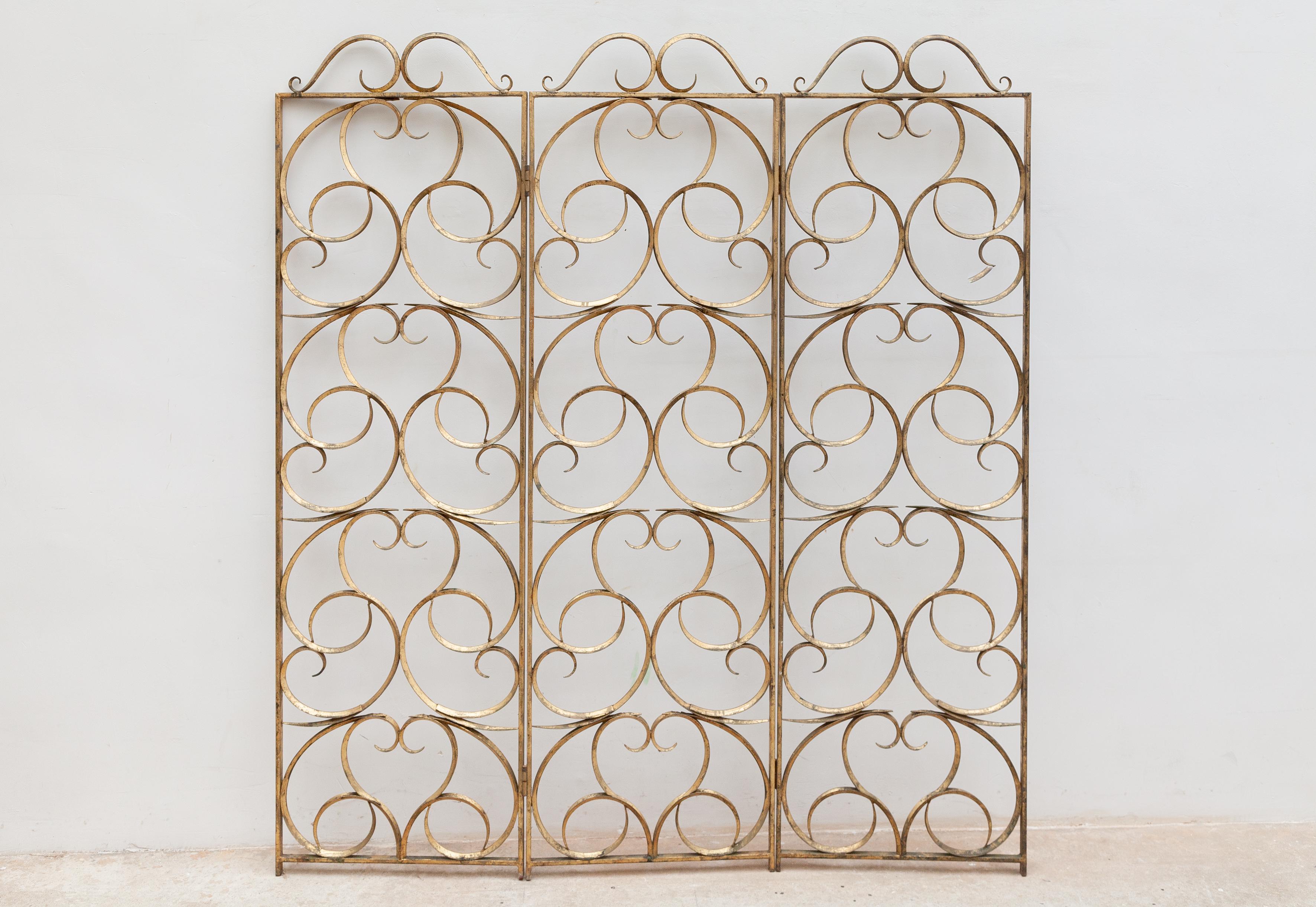 wrought iron divider