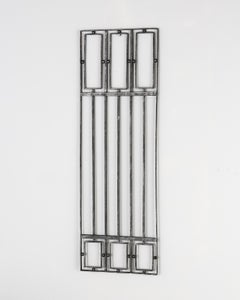 Decorative Wrought Iron Secessionist Wall Hanging