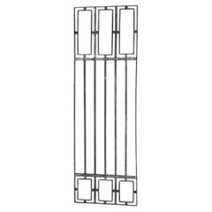 Decorative Wrought Iron Secessionist Wall Hanging