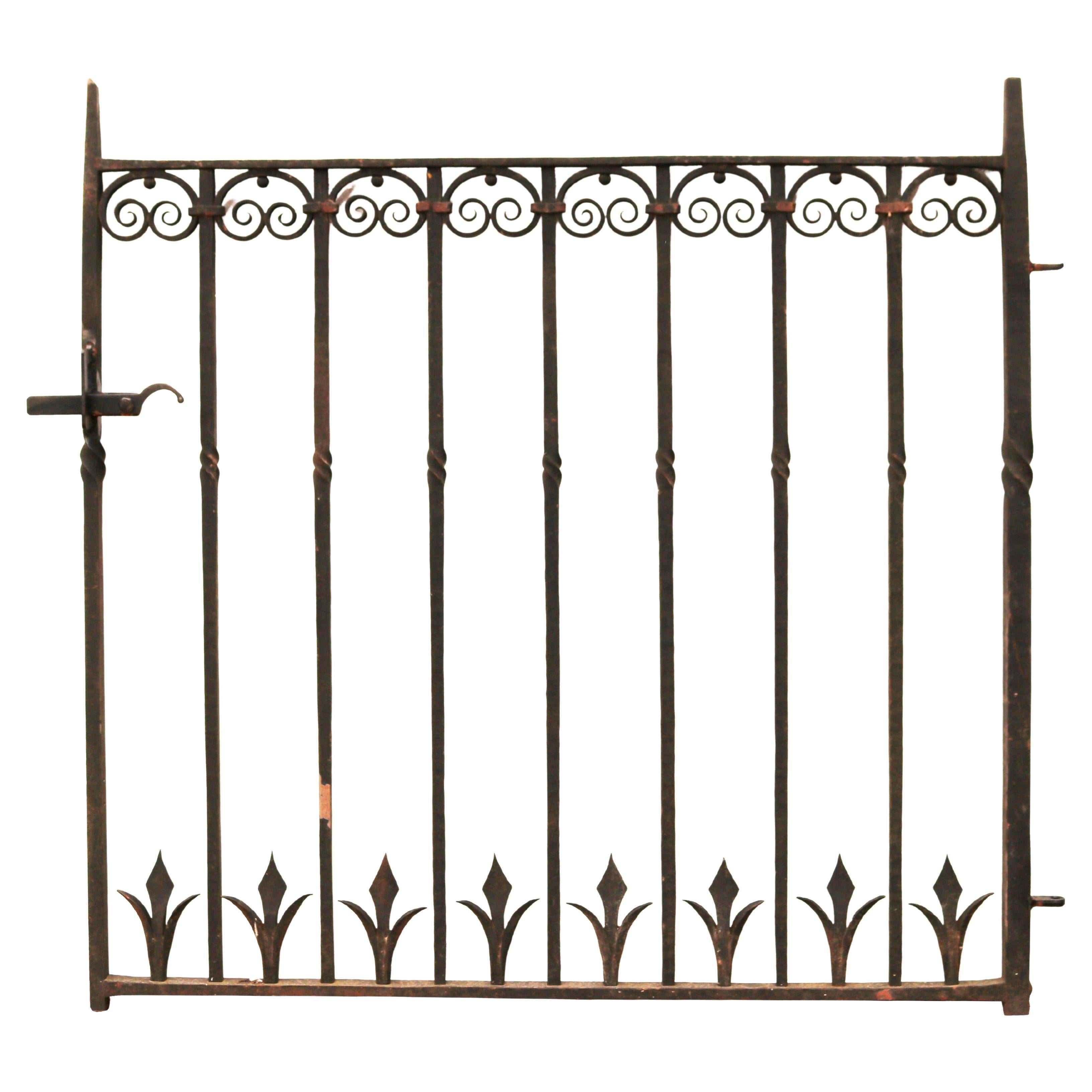 Decorative Wrought Iron Side / Garden Gate