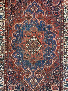 Decorative Antique Persian Bakhtiari 10' 3" x 14'