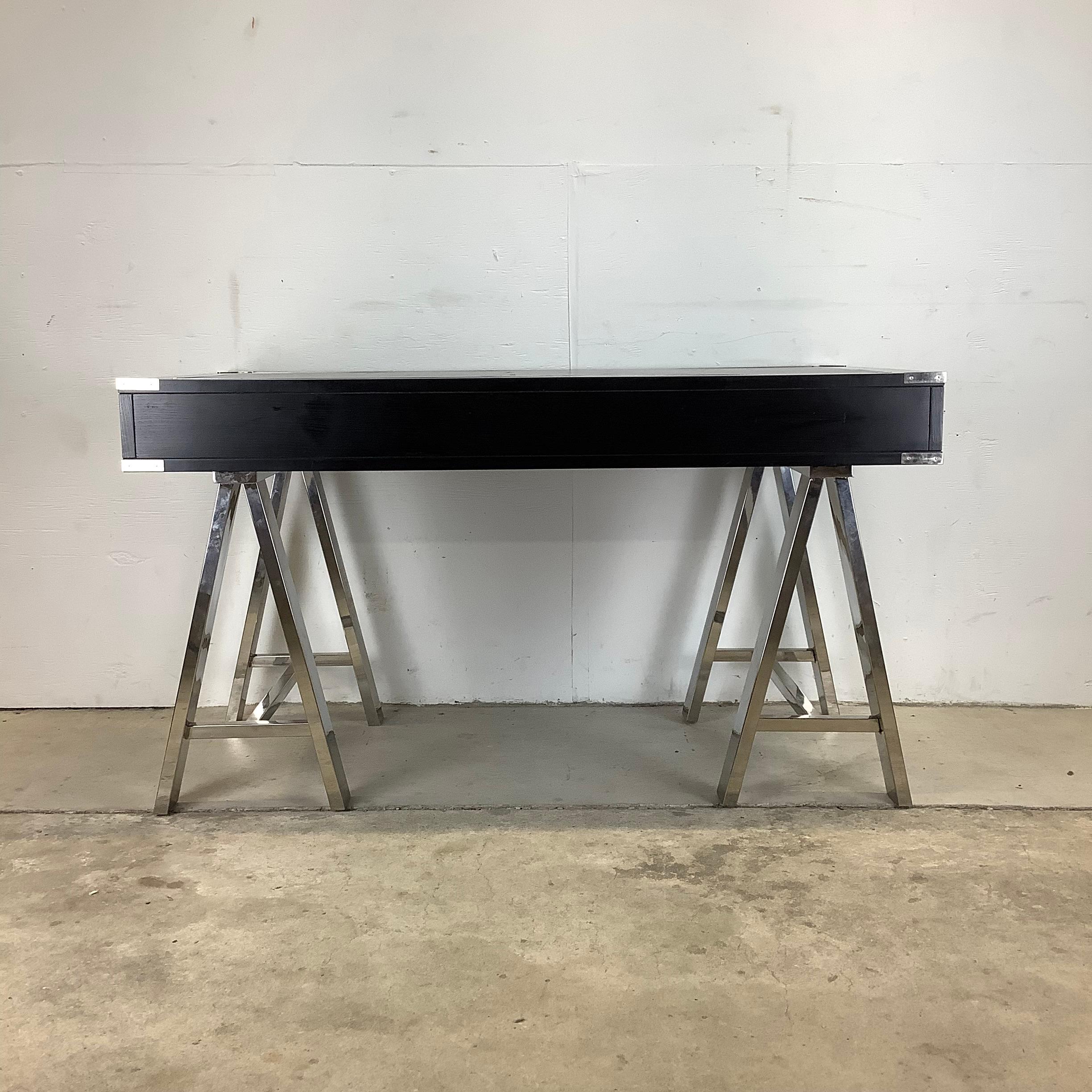 Unknown Decorator Modern Campaign Style Writing Desk