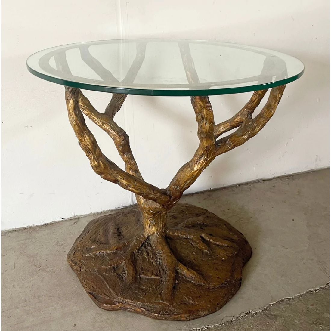 Decorator Modern Tree Style Side Table For Sale