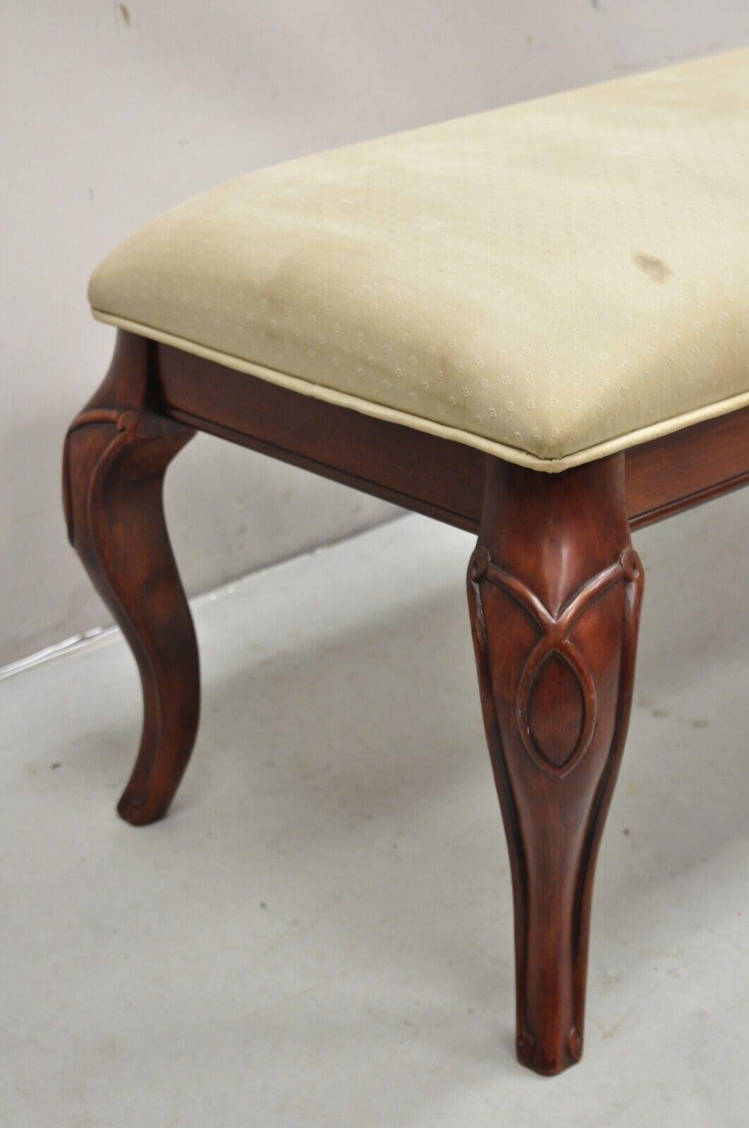 Decorator Queen Anne Style Carved Cherry Wood 55