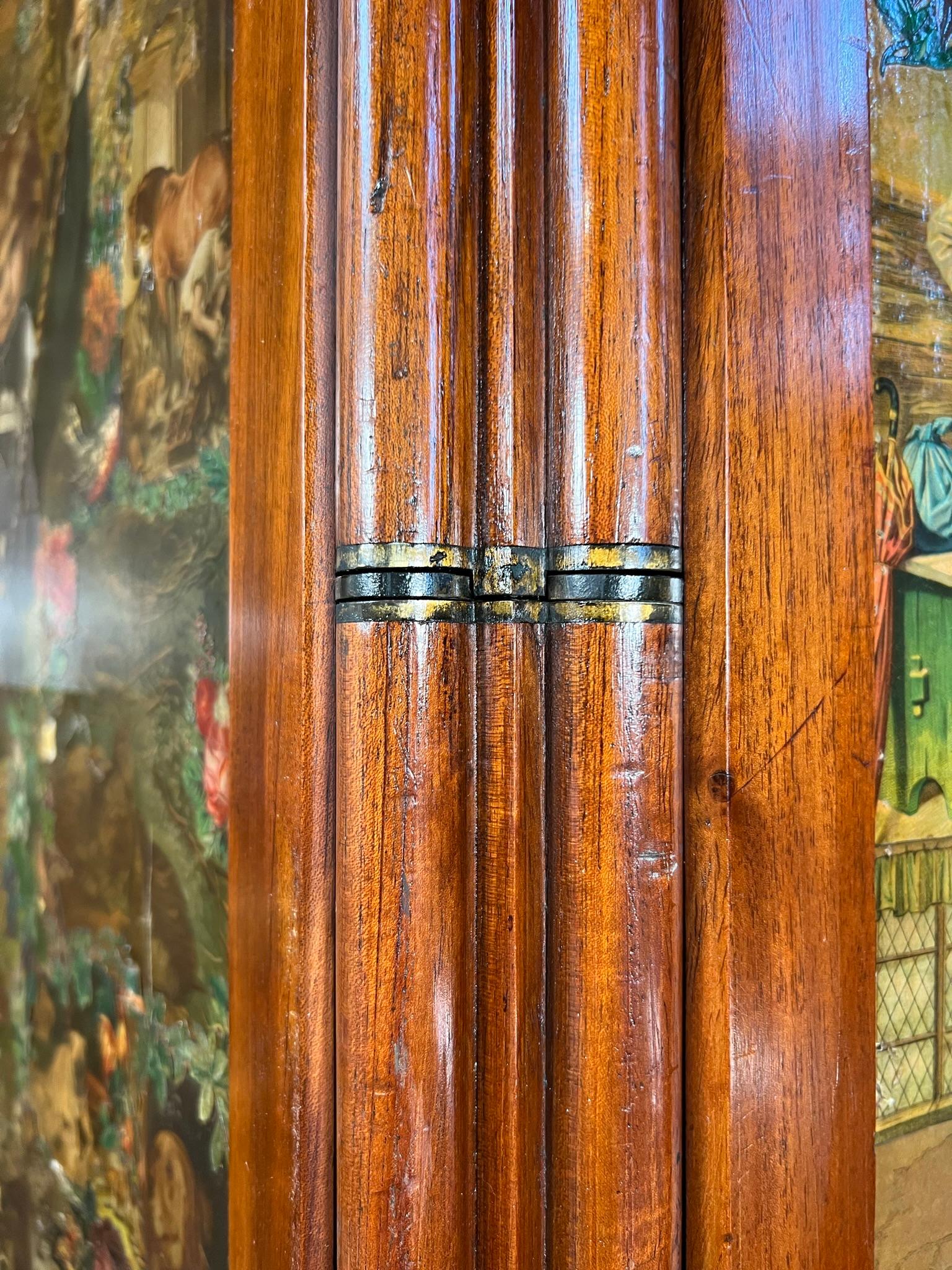 Decoupage Room Screen For Sale 3