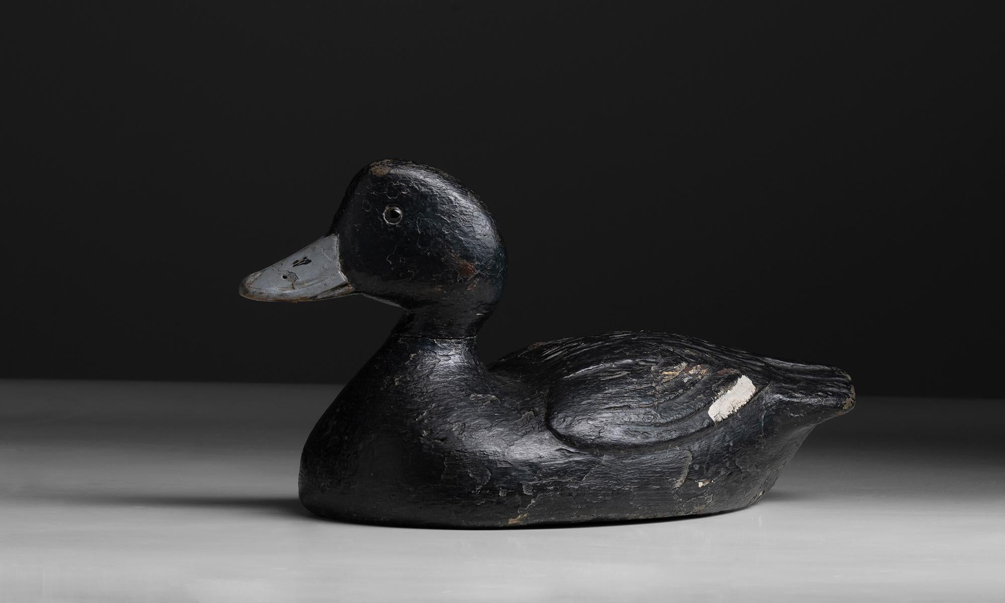 Inglaterra, 1880
Pato de madera tallado y pintado a mano.
5,5