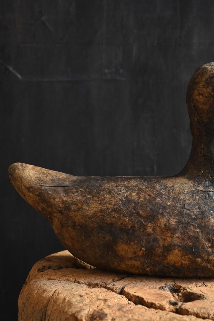 Décoyés avec du papier japonais ancien attaché/Ornements d'oiseaux/20e siècle en vente 4