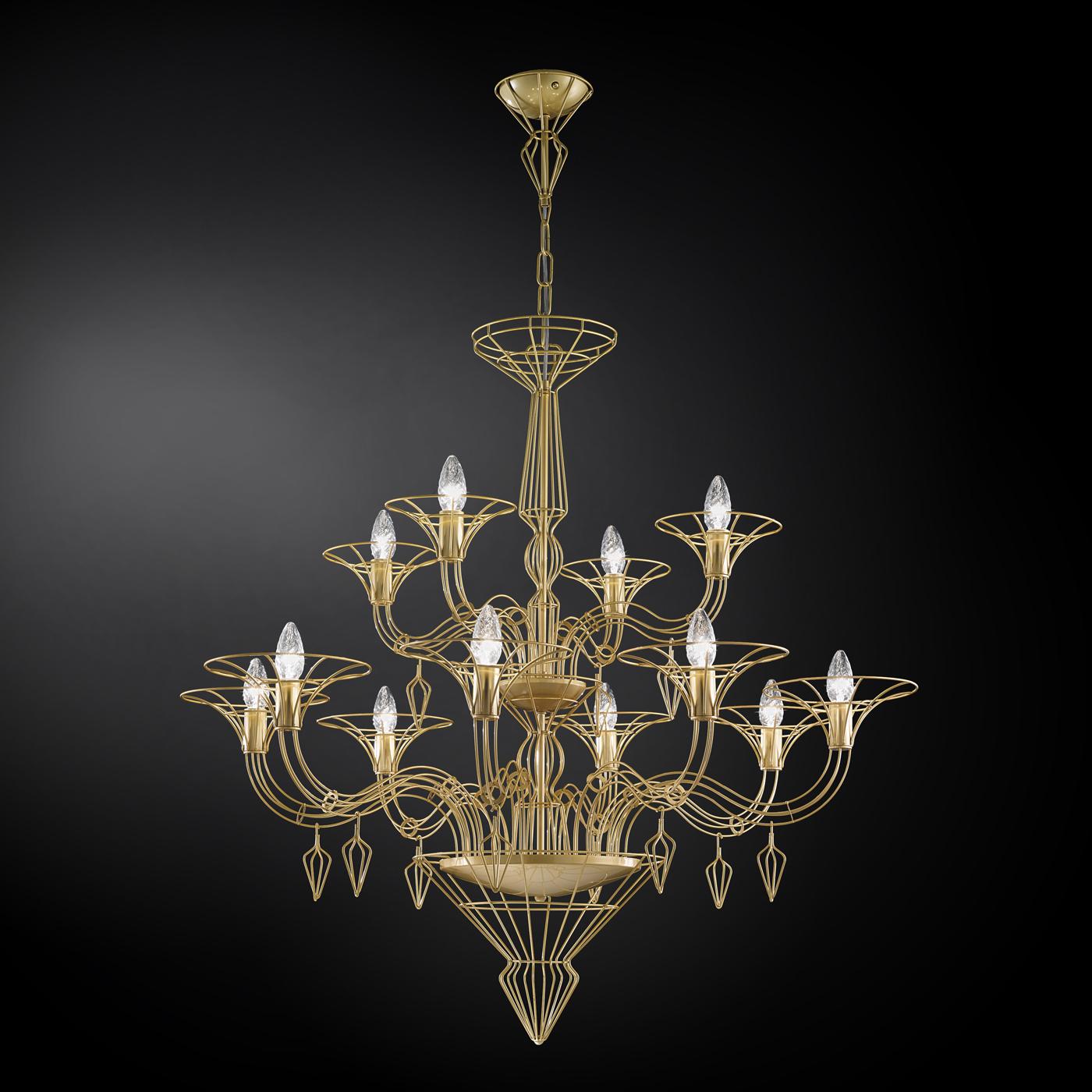 Dedalo Ø 100 chandelier.