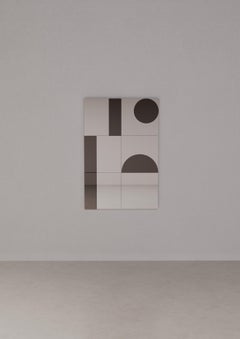 Dedalo Mirror with Decorative Modules by Dainelli Studio Atelier