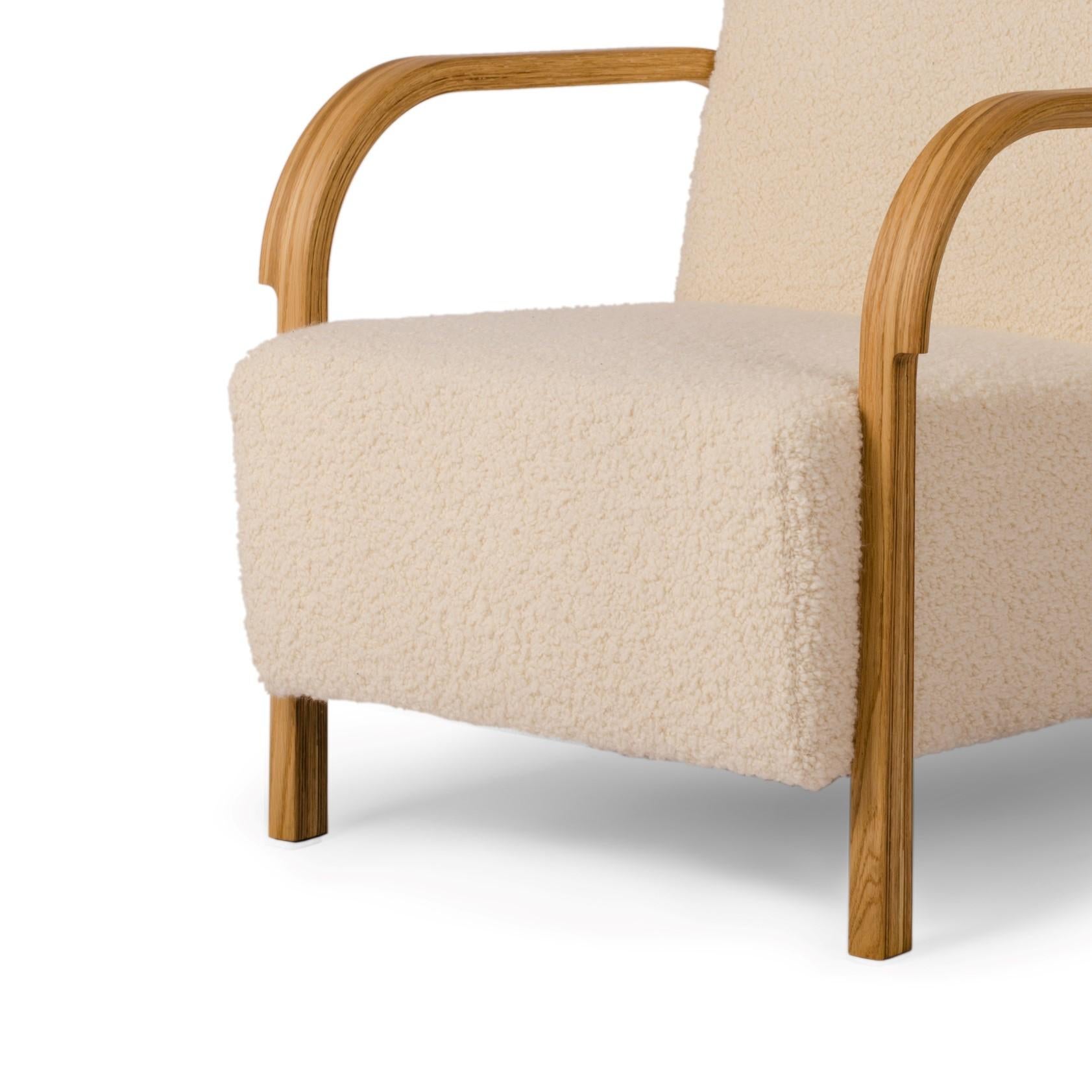 Post-Modern Dedar/Artemidor Arch Lounge Chair by Mazo Design For Sale