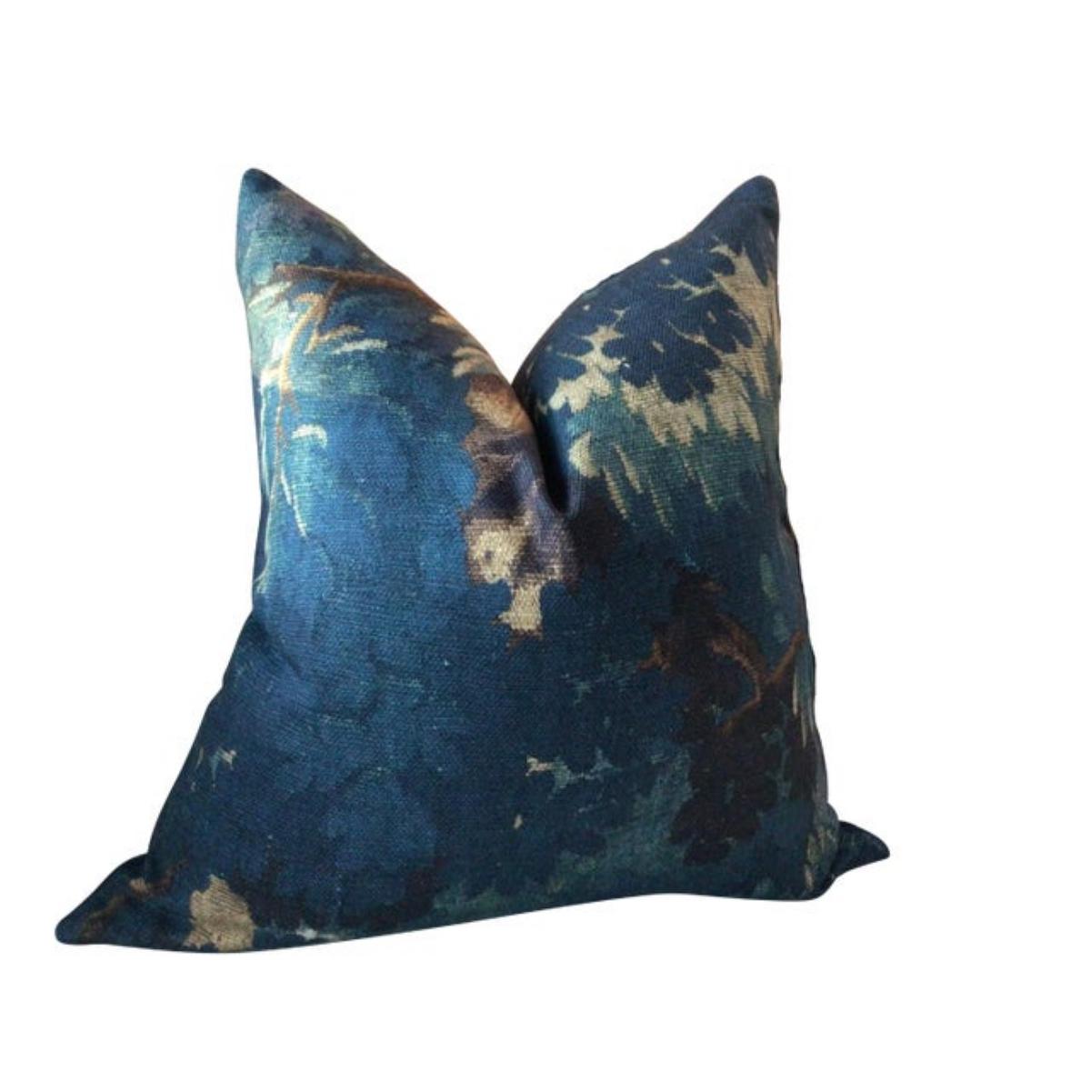 Americano Cuscino Dedar Schwarzwald con imbottitura in piuma d'oca da 22