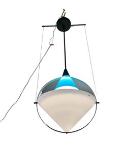 Plafonnier Dede Enzo Berti, Artisan Production VeArt, Italie Circa 1980's