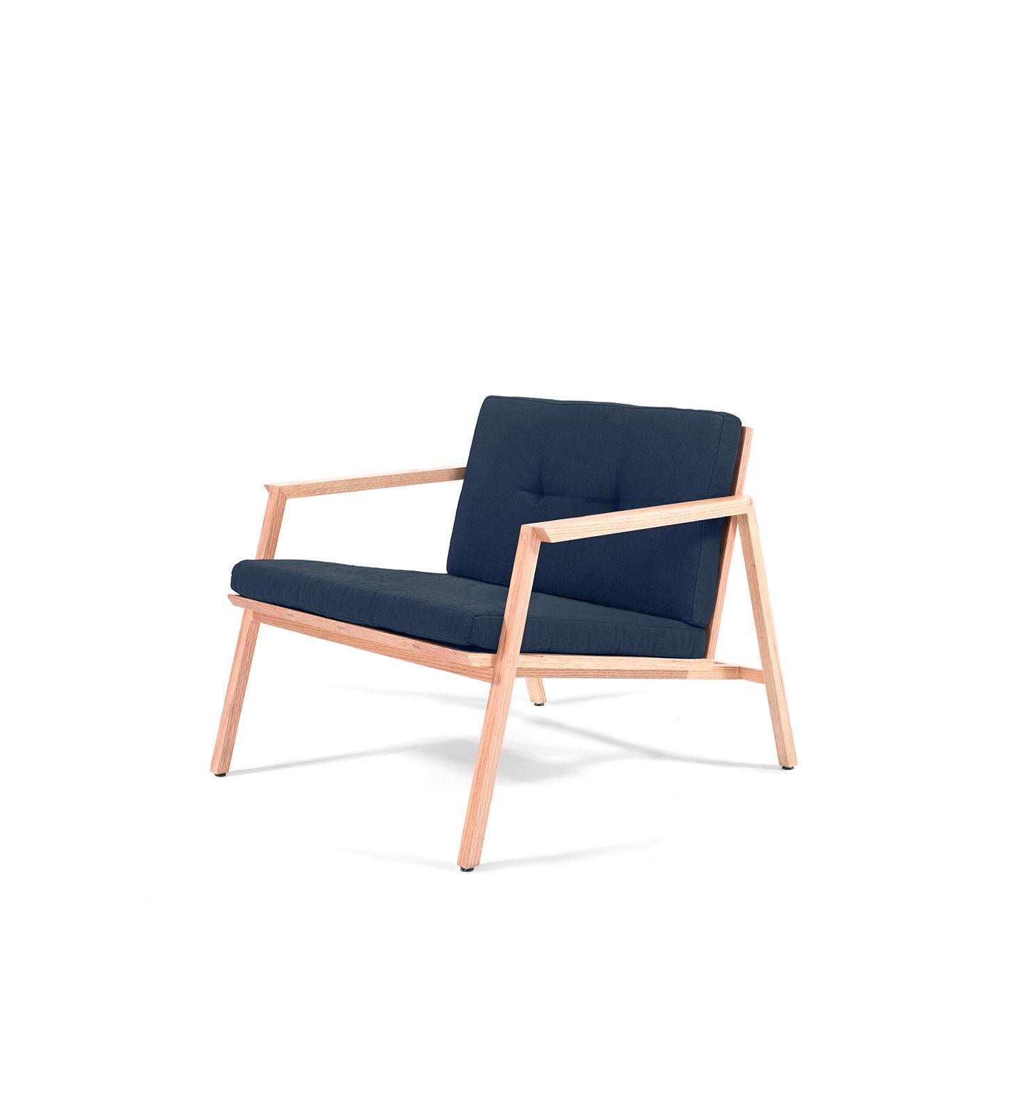 Tumbona Dedo, Mexican Contemporary Lounge Chair by Emiliano Molina for CUCHARA For Sale 5