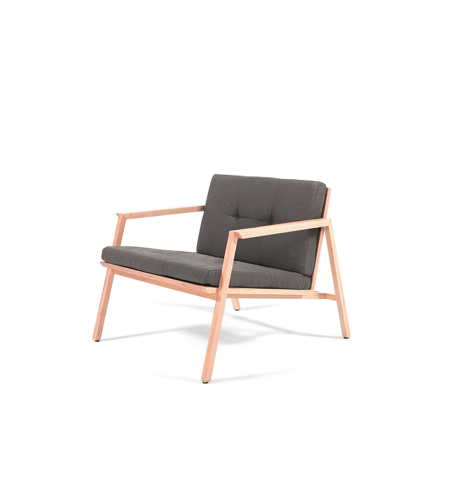 Tumbona Dedo, Mexican Contemporary Lounge Chair by Emiliano Molina for CUCHARA For Sale 3