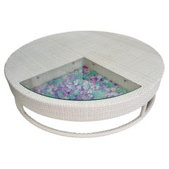Table basse ronde Dedon Zofa par Harry & Camilla