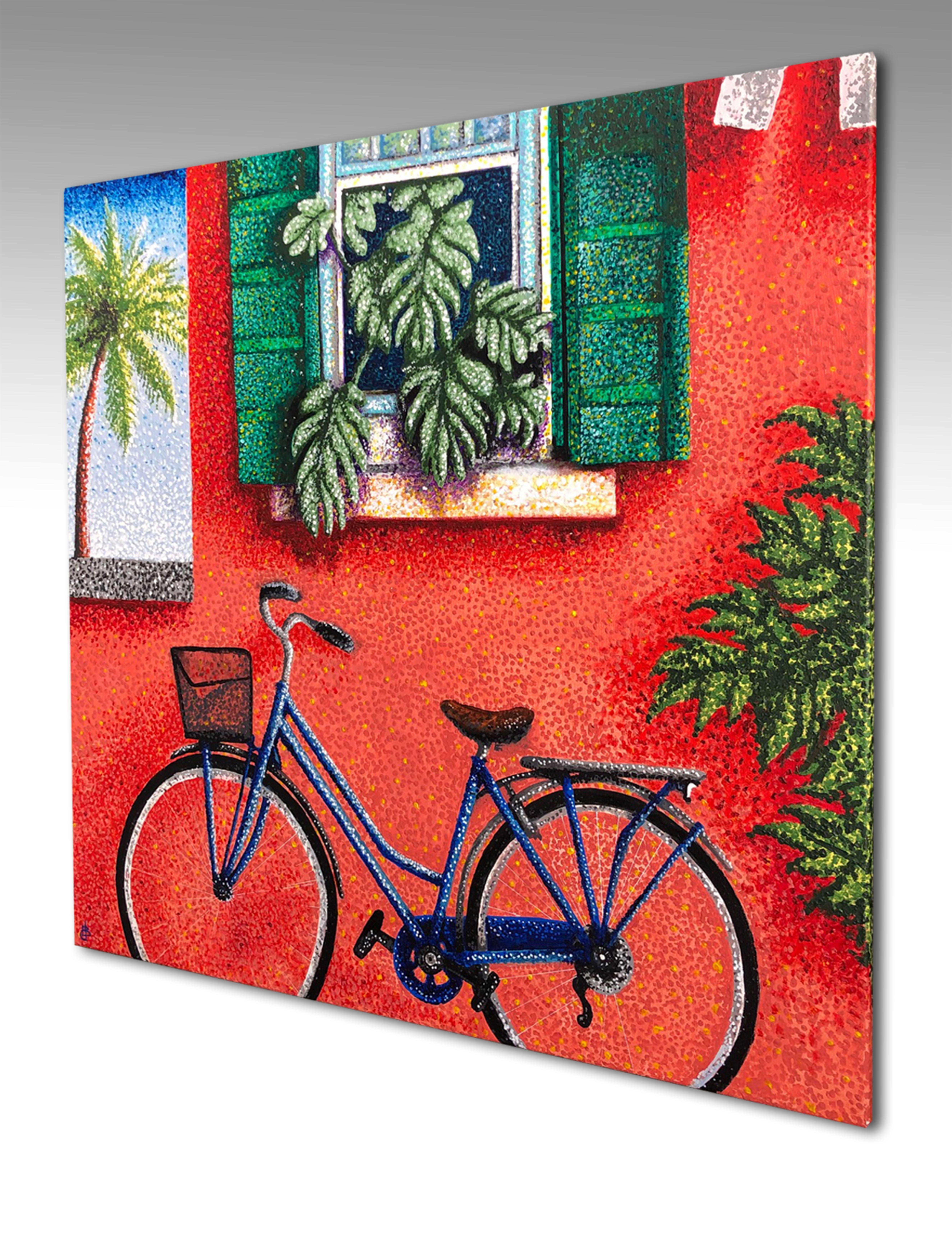 Bike, Painting, Acrylic on Canvas 2