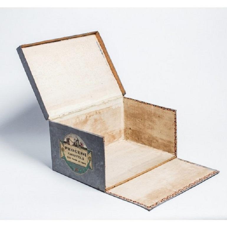 English Antique 19th Century Italian Deed Boxes