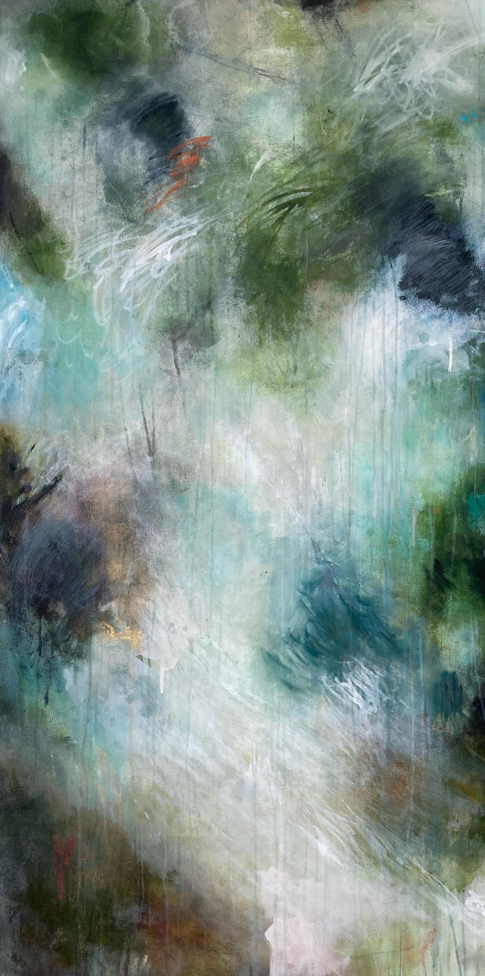 Deedra Ludwig Landscape Painting – Ströme von Licht