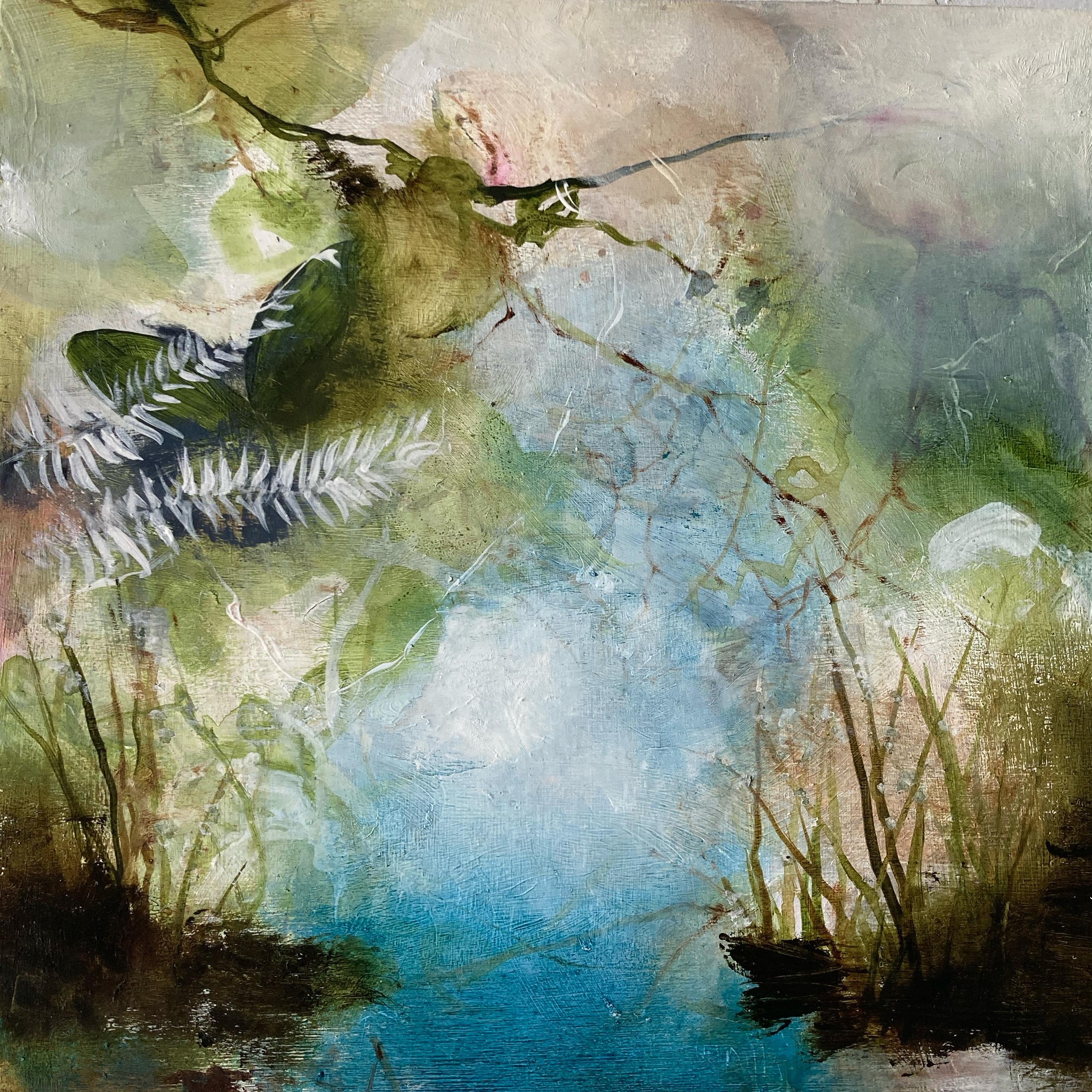 Abstract Painting Deedra Ludwig - Régénération fragile
