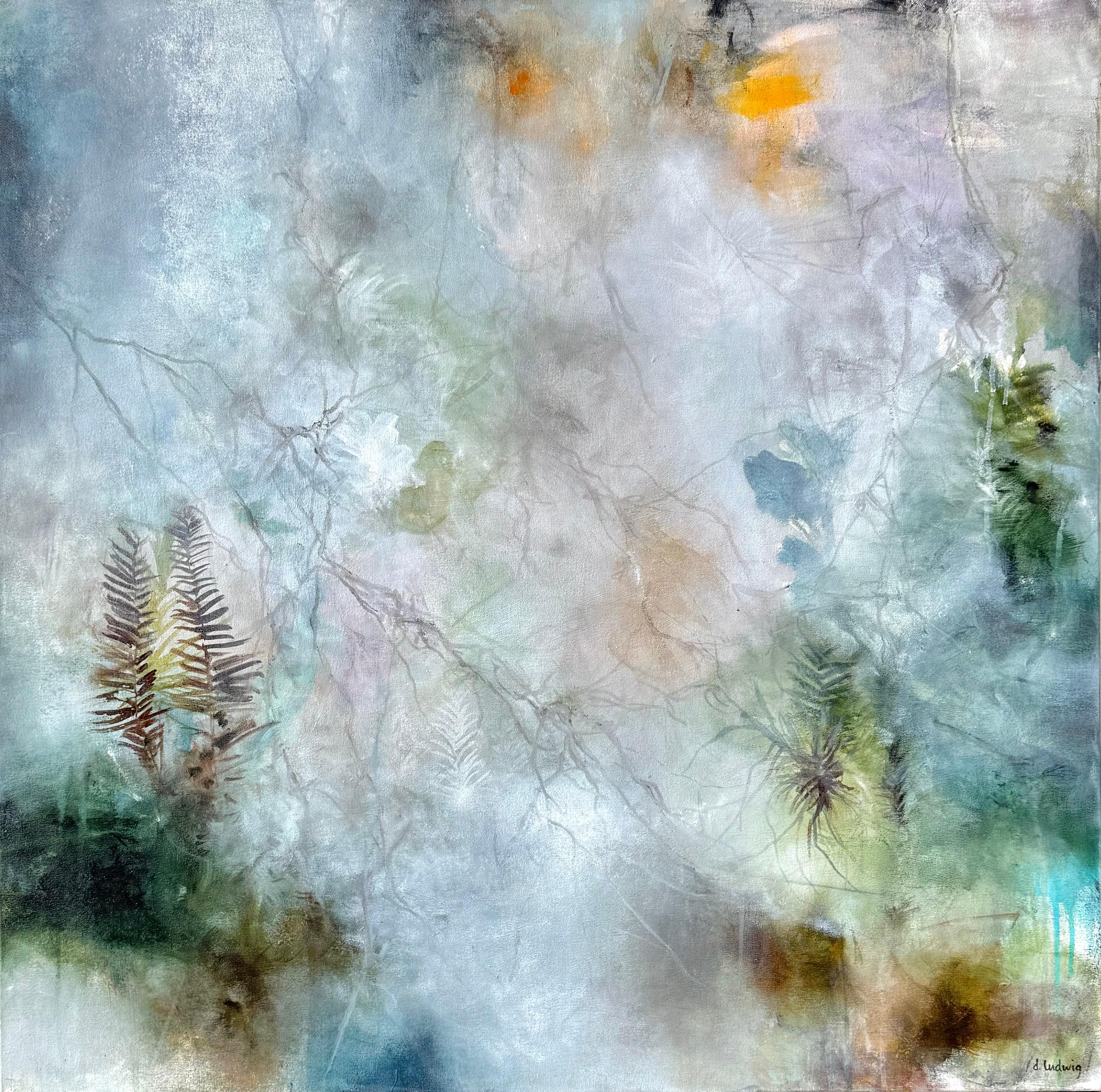 Deedra Ludwig Abstract Painting – Opulenz II