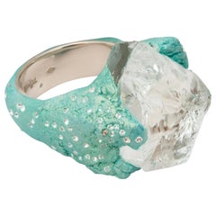 Deep 2 Hand-Sculpted Ring in 925 Sterling Silver by Marion Fillancq Deep 2 Hand-Sculpted Ring in 925 Sterling Silver by Marion Fillancq