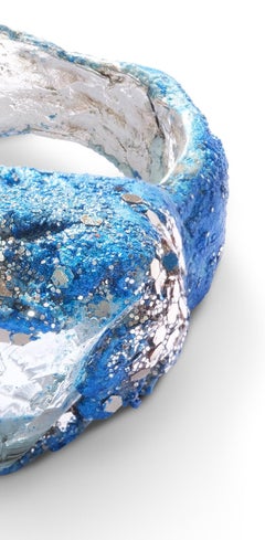 Deep 3 Bague sculptée à la main en argent 925 par Marion Fillancq