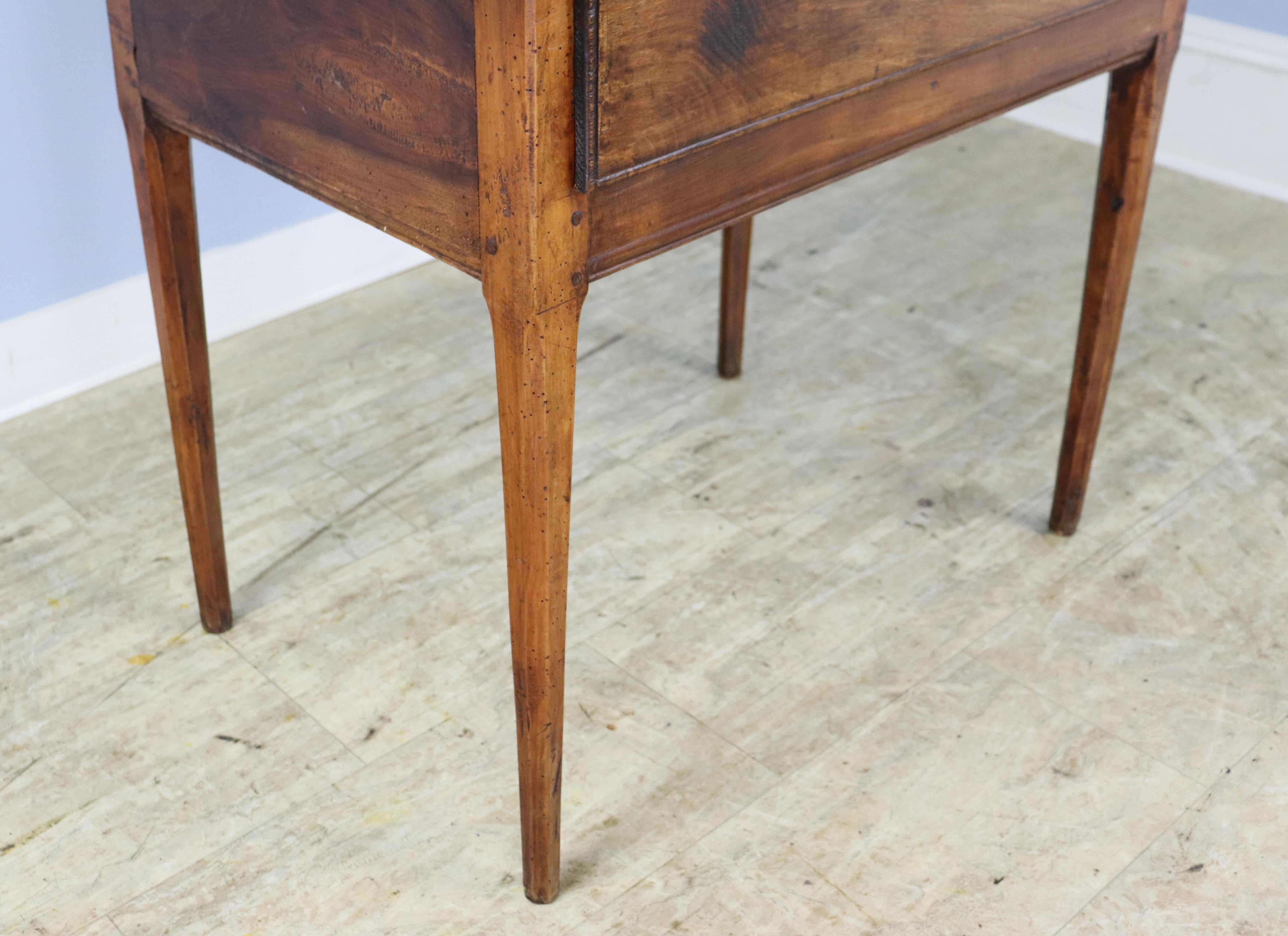 Deep Antique Walnut Side Table 6