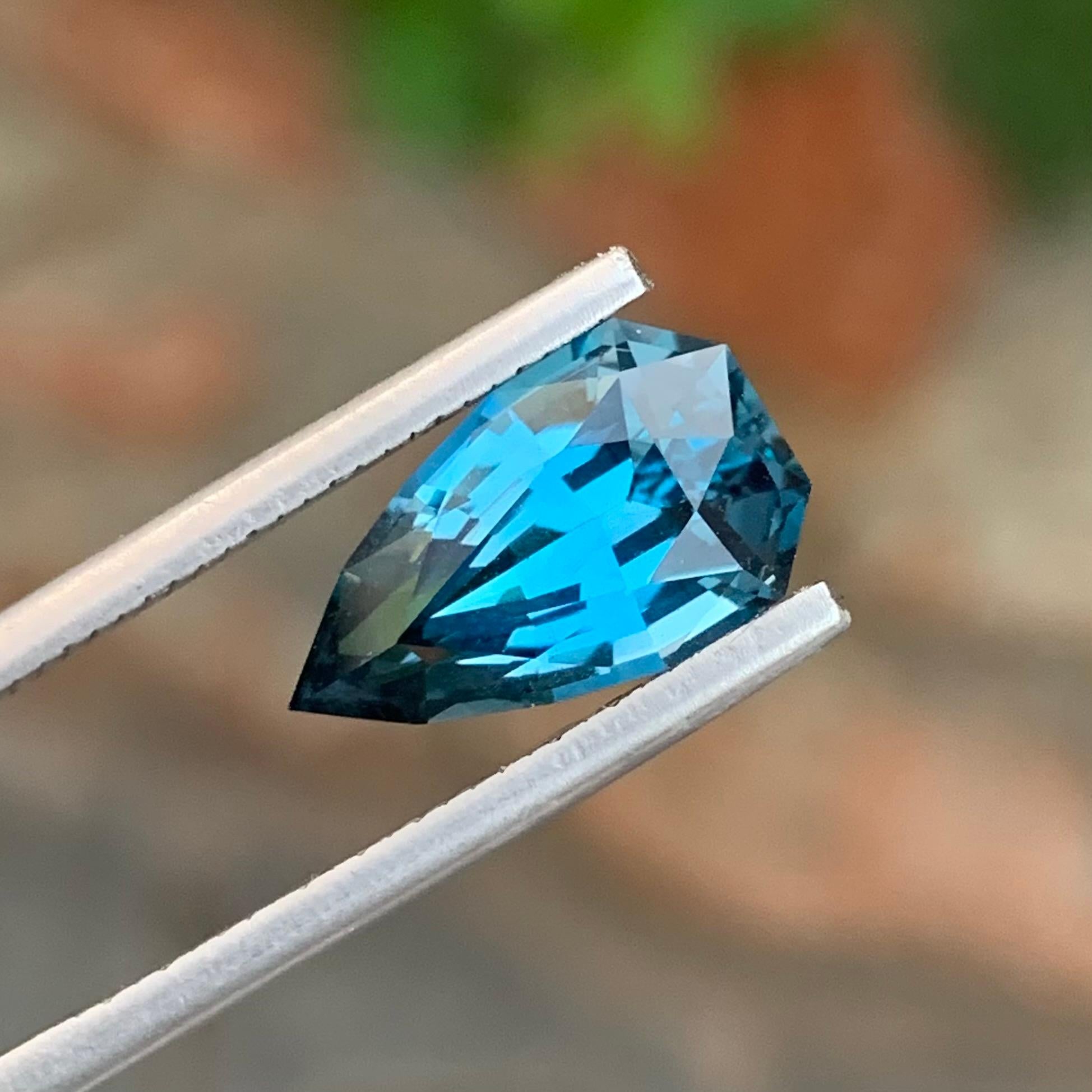 Loose London Blue Topaz

Weight: 4.05 Carats
Dimension: 13.2 x 7.7 x 5.9 Mm
Origin: Brazil
Shape: Pear 
Color: Deep Blue
Certificate: On Customer Demand

London Blue Topaz is a mesmerizing variety of topaz renowned for its deep and enchanting blue