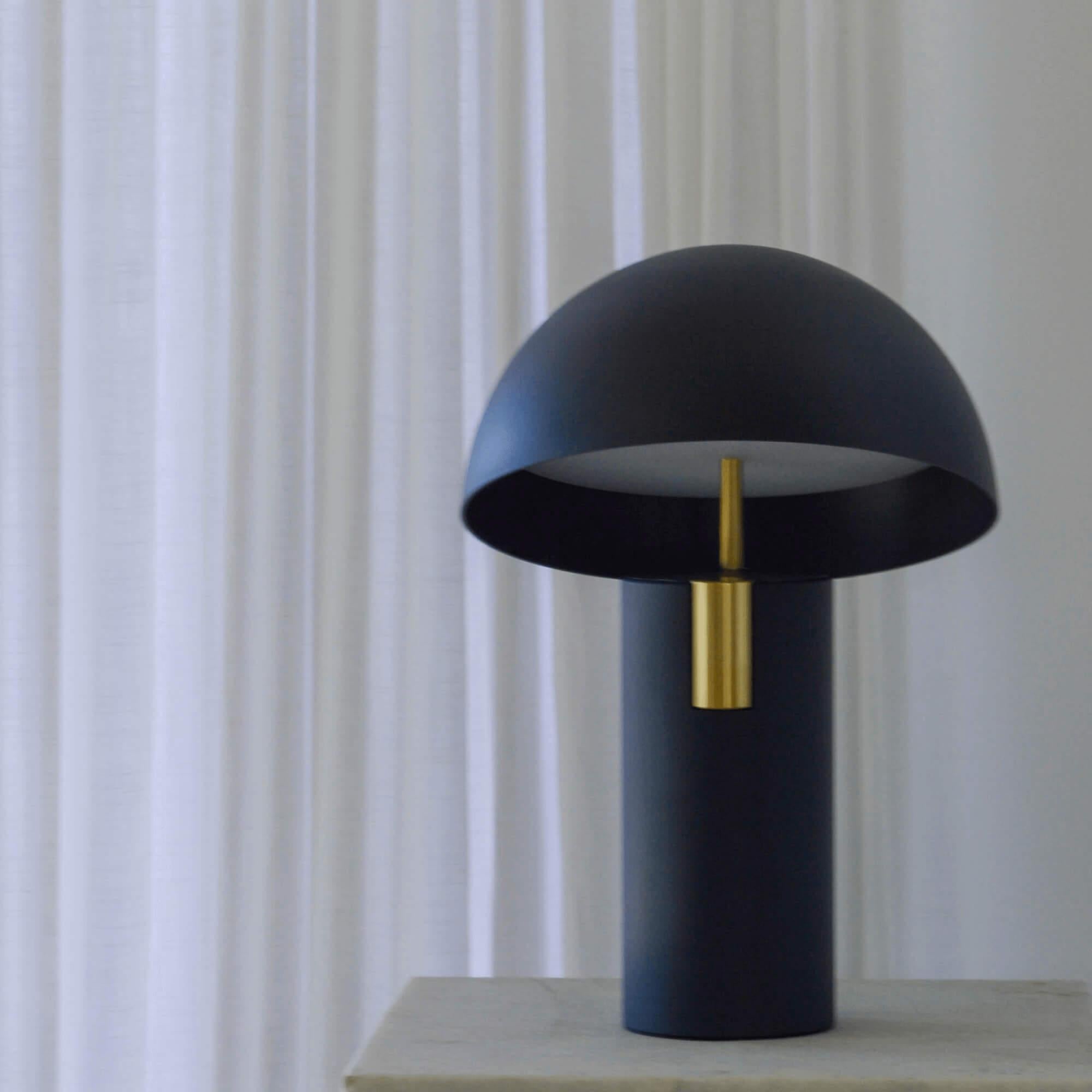 Post-Modern Deep Blue Alto Lamp by JAUNE STUDIO For Sale