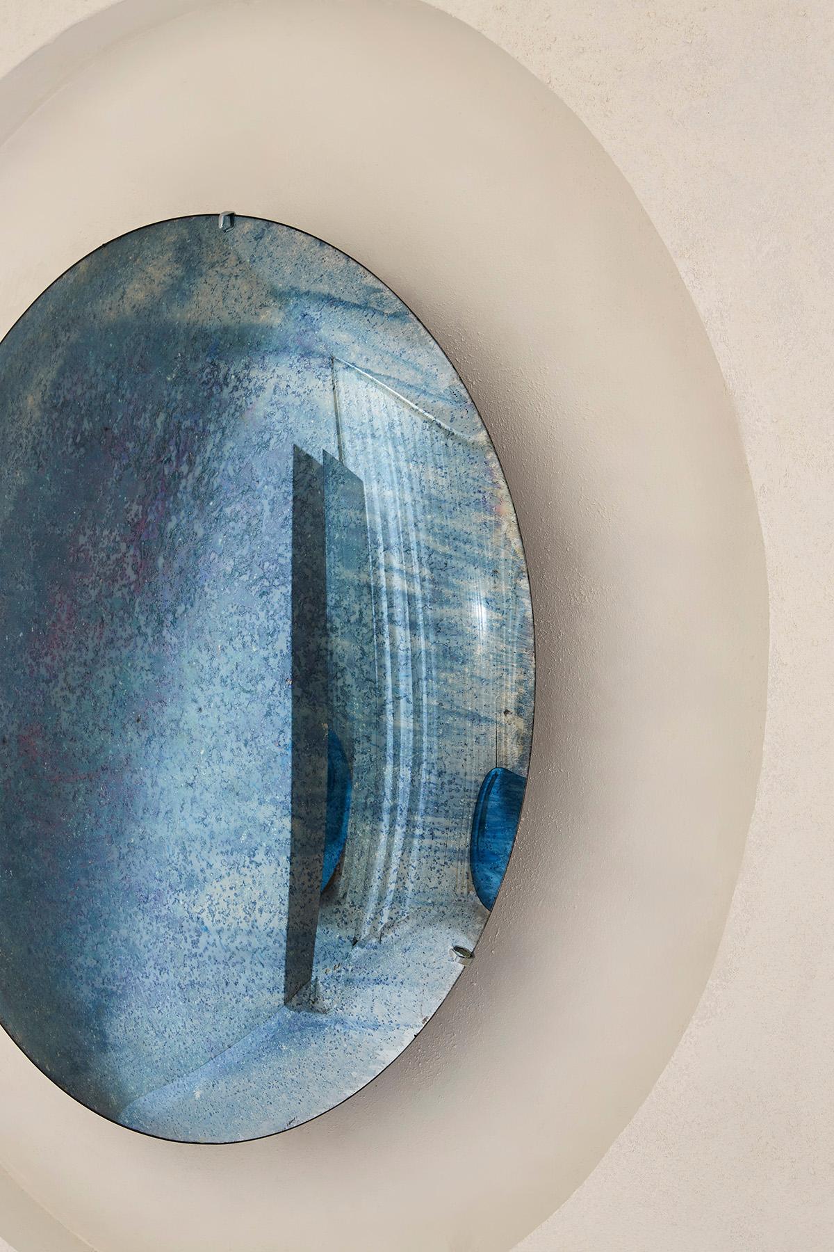 Turc Miroir I bleu profond Homa en vente