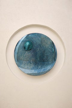Abyss Blue I Mirror by Homa