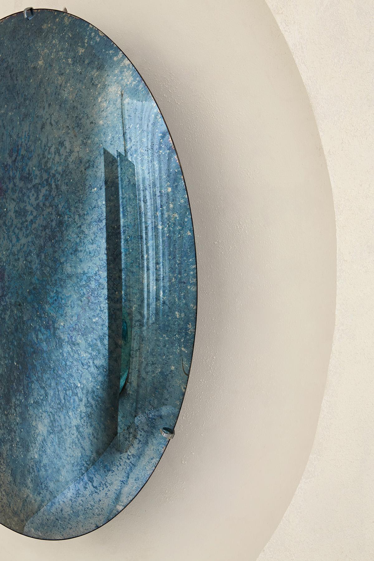 Turc Miroir bleu profond II d'Homa en vente