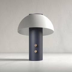 Deep Blue Piccolo Speaker Lamp by JAUNE STUDIO